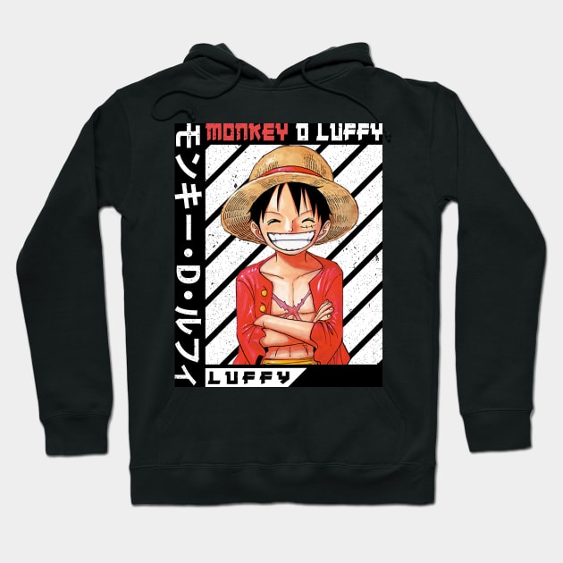 monkey d luffy Hoodie by HokiShop